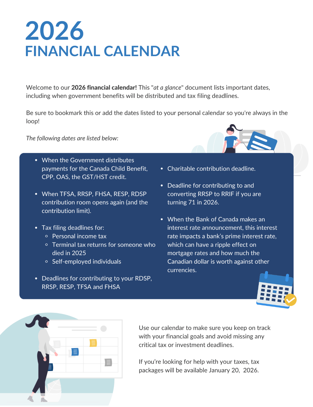 2026 Financial Calendar Wilmot Financial 2026 Financial Calendar Del Wilmot 